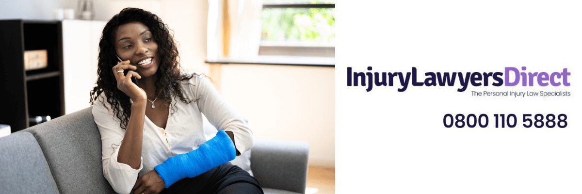 Woman contacting no win no fee solicitors at Injury Lawyers Direct